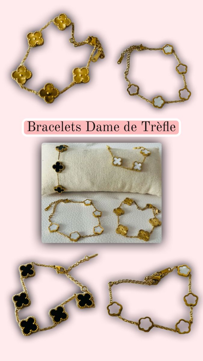 Bracelet Dame de trèfle